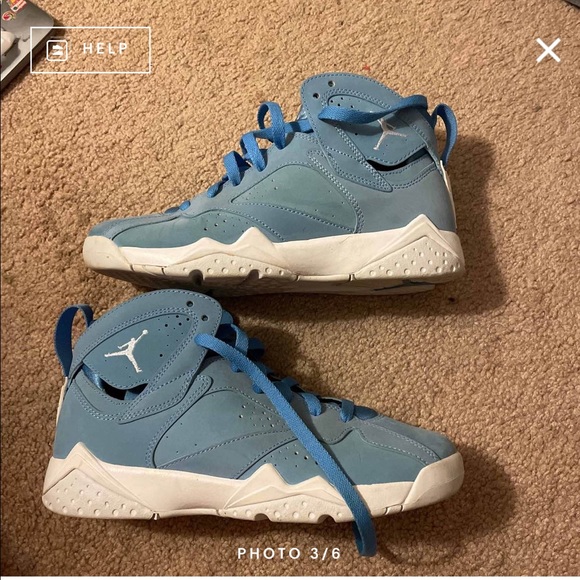 Jordan 7 Blue - Picture 2 of 5